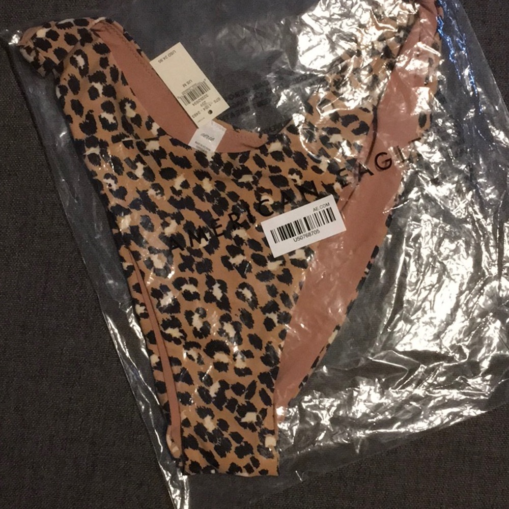 Aerie high-cut cheeky bikini bottoms